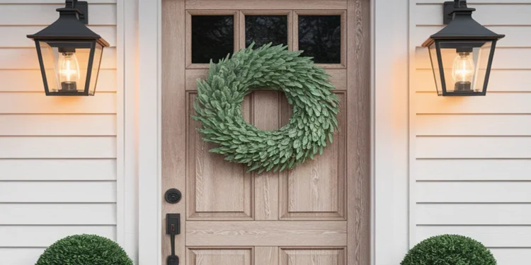 Image for: Illuminate Your Farmhouse Entryway Using Solar-Powered Lights