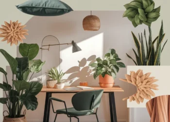 Image for: Minimalist Lifestyle in a Home Office Using Organic Cotton