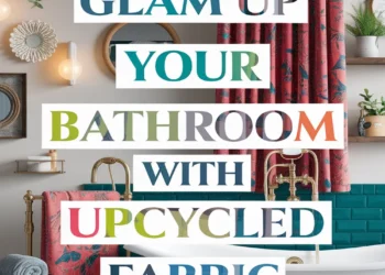 Image for: Transform Your Bathroom Into a Glamorous Lifestyle Using Upcycled Fabric
