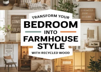 Image for: Transform Your Bedroom for Farmhouse Living Using Recycled Wood