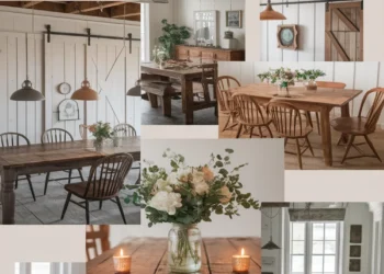 Image for: Transform Your Dining Room Into a Farmhouse Living Space Using Reclaimed Materials