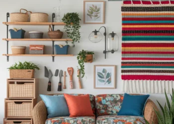 Image for: Transform Your Garage Into a Family-Friendly Living Space Using Upcycled Fabric