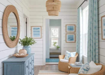 Image for: Transform Your Hallway for Coastal Living Using Recycled Wood