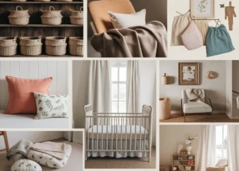 Image for: Transform Your Nursery Into a Farmhouse Living Space Using Upcycled Fabric