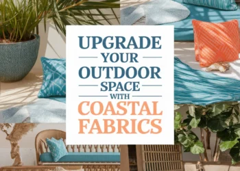 Image for: Transform Your Outdoor Living Space Using Upcycled Fabrics for Coastal Style