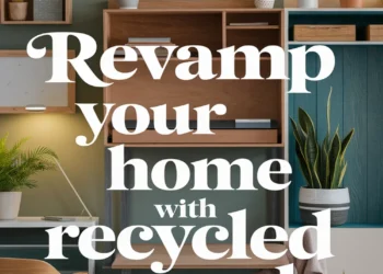 Image for: Transform Your Urban Home Office Using Recycled Wood for Living